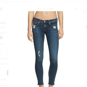 Rag & Bone distressed skinny jeans